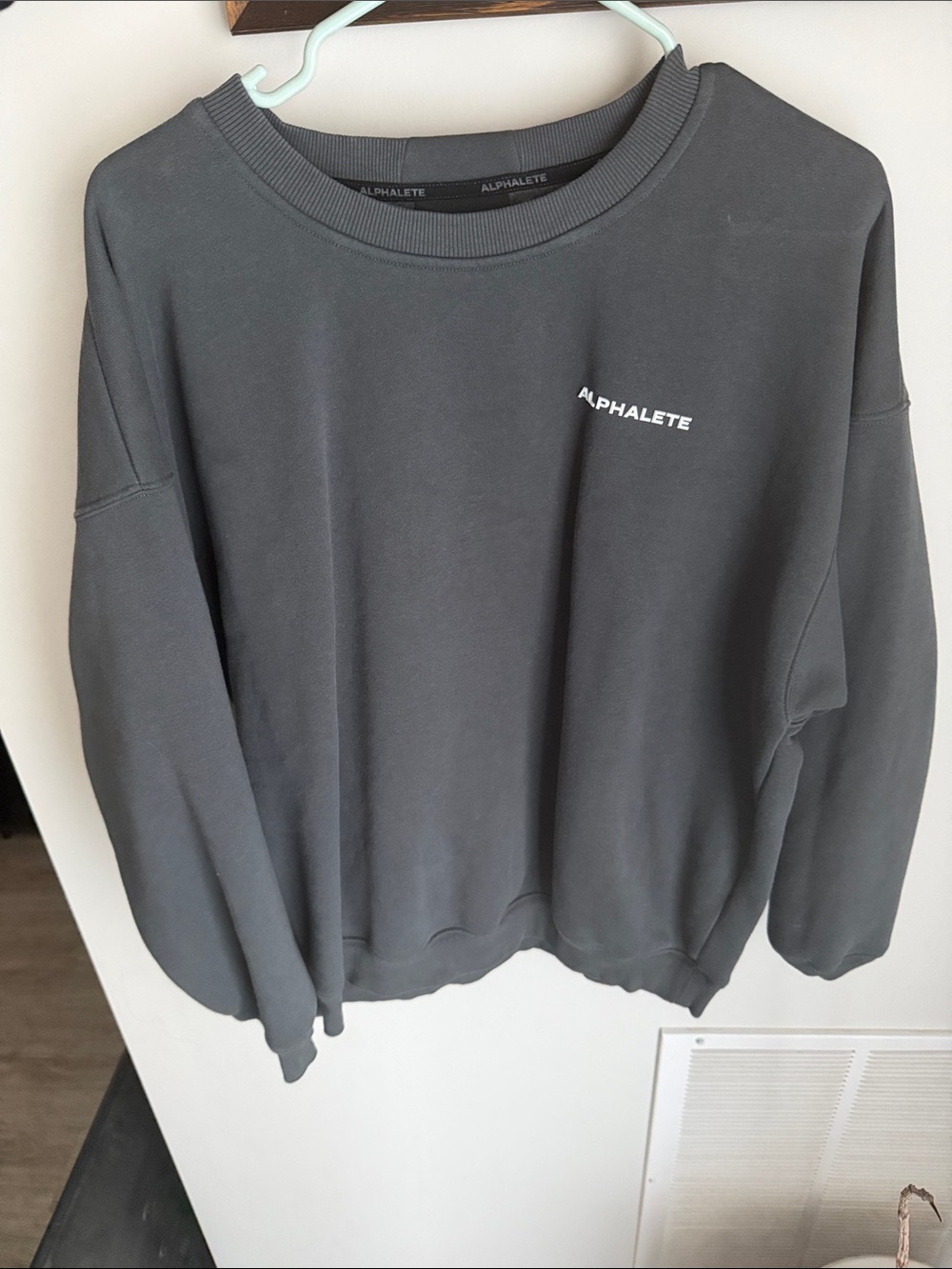 Alphalete Dark Charcoal Crewneck Sweatshirt